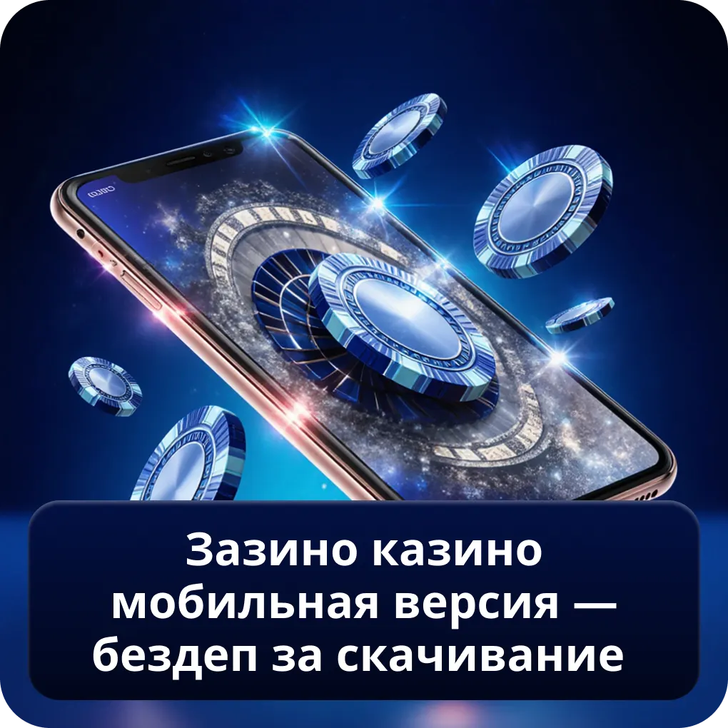 Зазино Казино мобильная версия — бездеп за скачивание